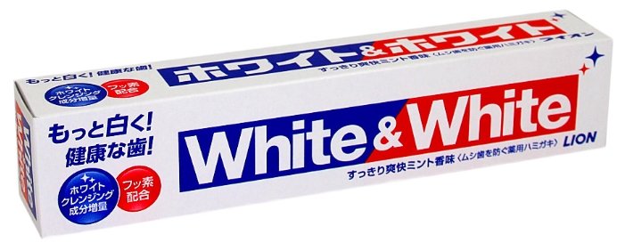 Зубная паста Lion White & White (фото modal 1)