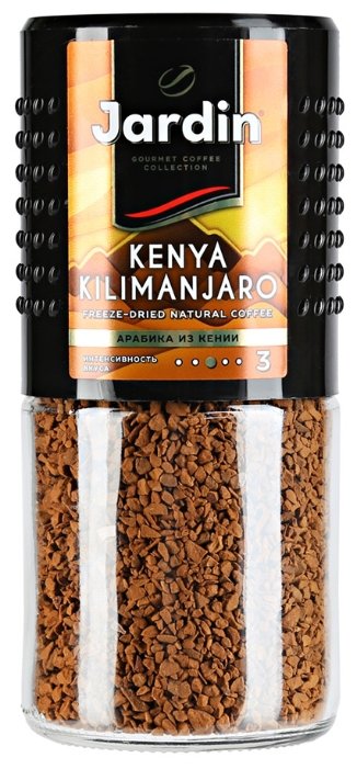 Кофе растворимый Jardin Kenya Kilimanjaro, стеклянная банка (фото modal 1)