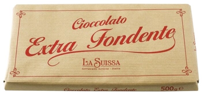 Шоколад La Suissa Extra fondente горький (фото modal 1)