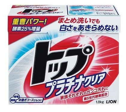 Стиральный порошок Lion Top Platinum Clear (Япония) (фото modal 3)