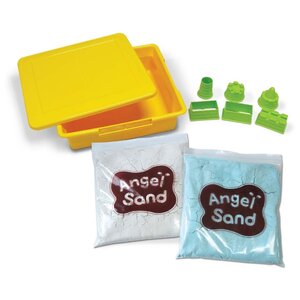 Кинетический песок Angel Sand Песочный замок, 2 цвета (фото modal nav 4)