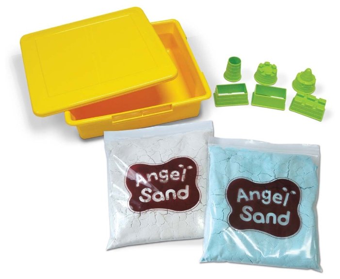 Кинетический песок Angel Sand Песочный замок, 2 цвета (фото modal 4)