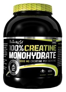 Креатин BioTech Creatine Monohydrate (1000 г) в банке (фото modal 1)
