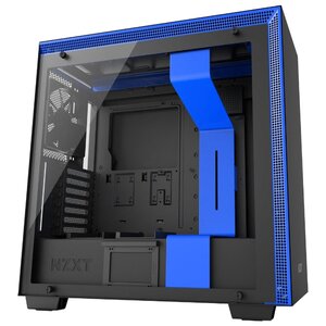 Компьютерный корпус NZXT H700i Black/blue (фото modal nav 1)