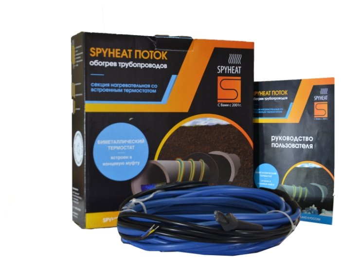 Греющий кабель резистивный SpyHeat SHFD-25-150 (фото modal 2)