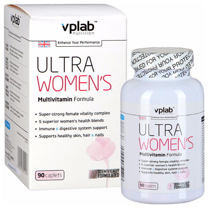 Минерально-витаминный комплекс VP Laboratory Ultra Women's (90 каплет) (фото modal 1)