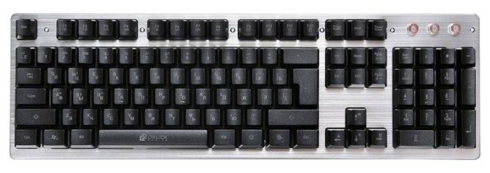 Клавиатура Oklick 770G IRON FORCE Black-Gray USB (фото modal 4)