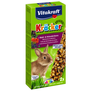 Лакомство для кроликов Vitakraft Kräcker® Original + Wald- & Holunderbeere (фото modal nav 1)
