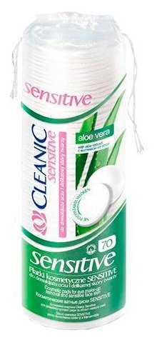 Ватные диски Cleanic Sensitive (фото modal 1)