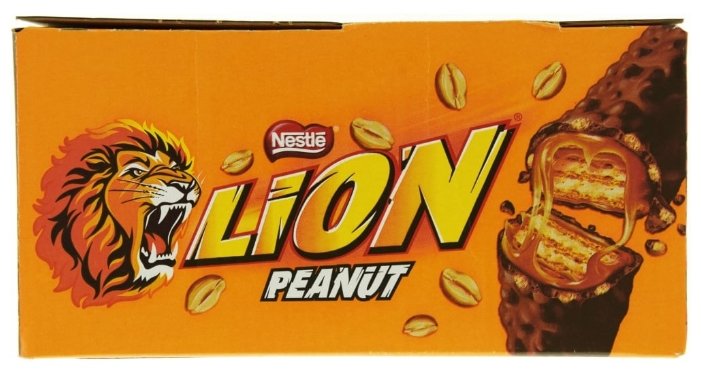 Батончик Lion Peanut, 40 г, коробка (фото modal 1)