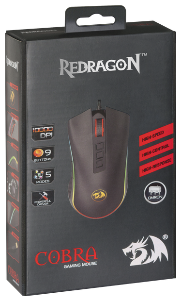 Мышь Redragon COBRA Black USB (фото modal 24)
