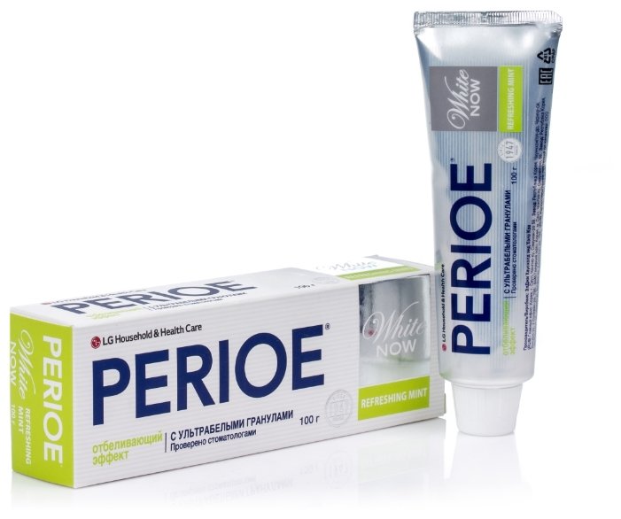 Зубная паста Perioe White now Освежающая мята (фото modal 5)