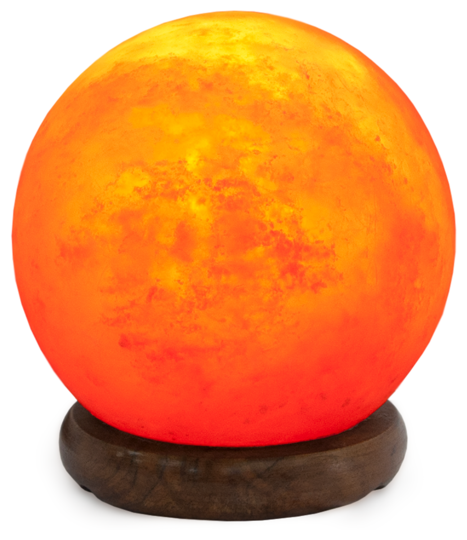 Солевая лампа Stay Gold Сфера 2-3 кг (с диммером) (фото modal 1)
