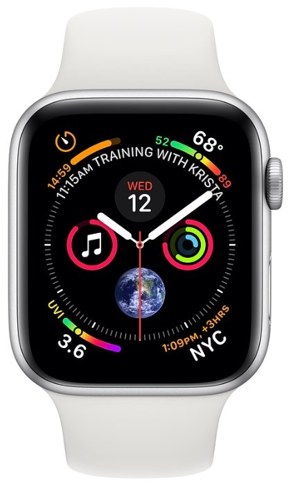 Часы Apple Watch Series 4 GPS 44mm Aluminum Case with Sport Band (фото modal 2)