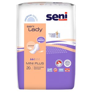 Урологические прокладки Seni Lady Mini Plus (SE-095-MP20-RU5) (20 шт.) (фото modal nav 1)
