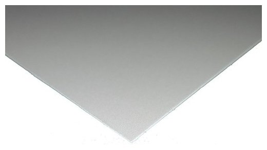 Белый картон крашенный в массе 1,1 мм, 680 гр/м2 Decoriton, 30х30 см, 1 л. (фото modal 1)