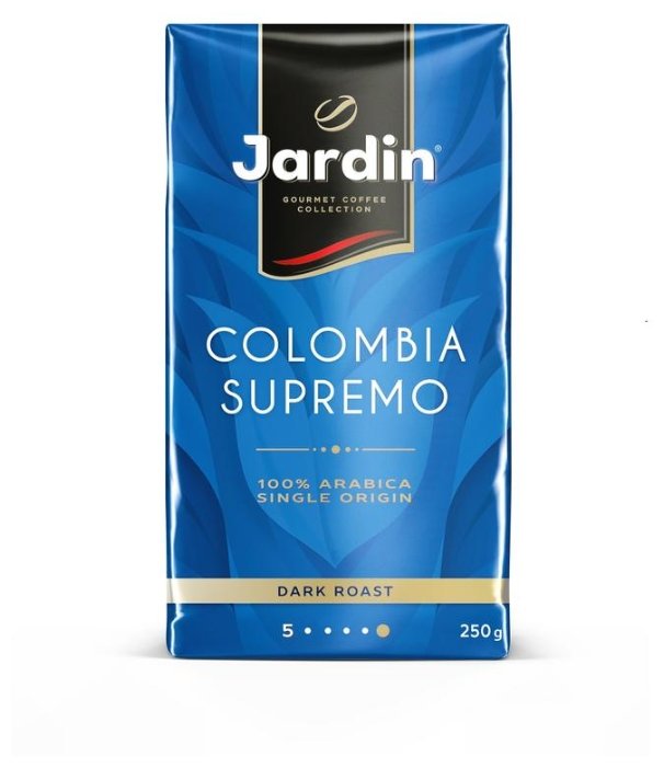 Кофе молотый Jardin Colombia Supremo темной обжарки (фото modal 1)