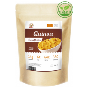Готовый завтрак UFEELGOOD Quinoa cornflakes хлопья, дой-пак (фото modal nav 1)
