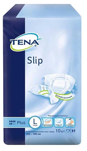 Подгузники TENA Slip Plus (710920/710810) (10 шт.) (фото modal 1)