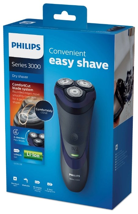 Электробритва Philips S3120 Series 3000 (фото modal 3)