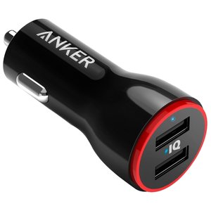 Автомобильная зарядка ANKER PowerDrive 2 (фото modal nav 1)