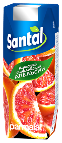 Напиток сокосодержащий Santal Красный сицилийский апельсин (фото modal 1)