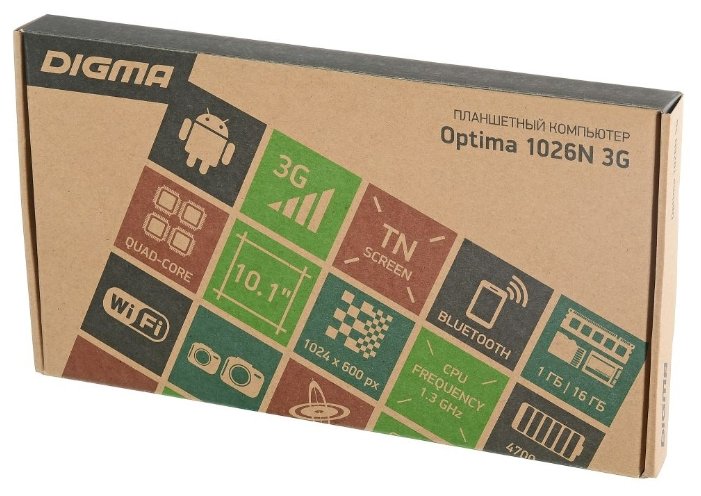 Планшет Digma Optima 1026N 3G (фото modal 11)