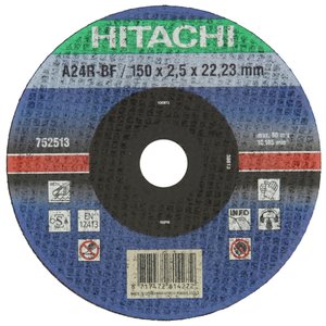 Диск отрезной 150x2.5x22.23 Hitachi 752513 (фото modal nav 1)