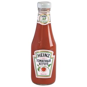 Кетчуп Heinz Томатный, стеклянная бутылка (фото modal nav 1)