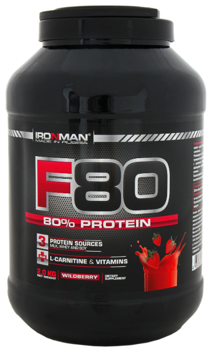 Протеин IRONMAN F80 (2 кг) (фото modal 2)