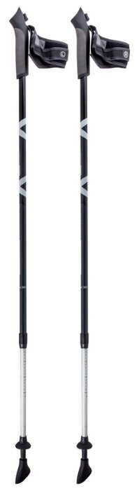 Палка для скандинавской ходьбы 2 шт. ECOS Телескопические Алюминиевые AQD-B017 (фото modal 5)
