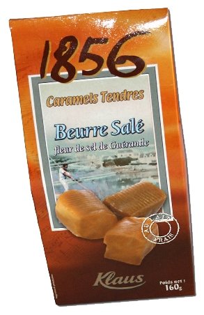 Мягкая карамель Klaus с соленым маслом из Бретани 160 г (фото modal 1)