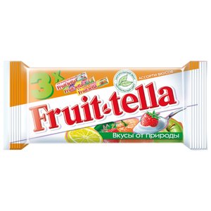 Жевательные конфеты Fruit-tella Вкусы от природы ассорти 3 шт. (фото modal nav 1)