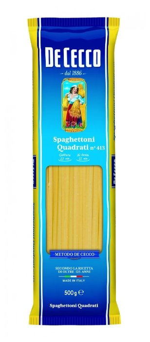De Cecco Макароны Spaghettoni Quadrati n° 413, 500 г (фото modal 1)