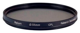 Набор светофильтров Rekam Starter Kit UV+CPL+FLD 58 мм (фото modal 1)