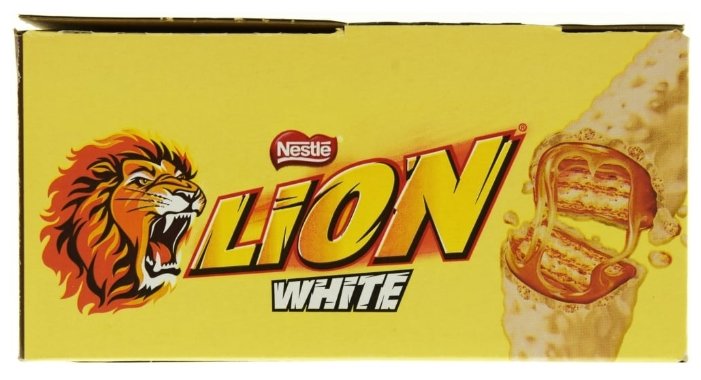 Батончик Lion White, 42 г, коробка (фото modal 1)