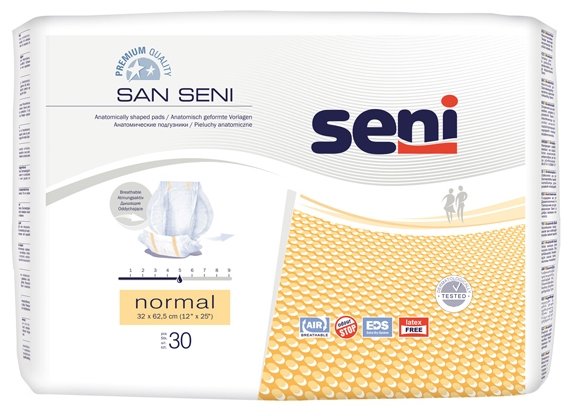 Урологические прокладки Seni San Seni Normal (SE-093-NO30-001) (30 шт.) (фото modal 1)