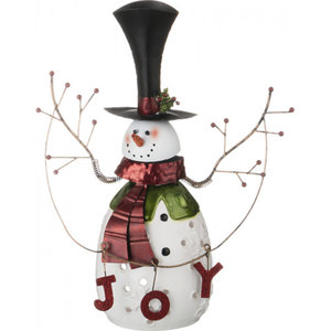 Фигурка снеговик Polite Crafts & Gifts (фото modal nav 3)