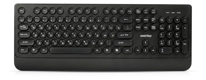 Клавиатура SmartBuy ONE SBK-228-K Black USB (фото modal 1)