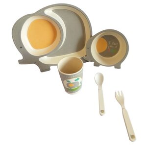 Комплект посуды Baby Ryan Слон (BF022) (фото modal nav 1)