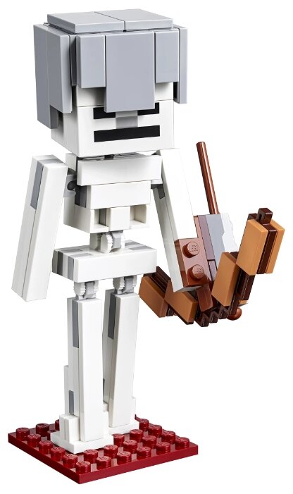 Конструктор LEGO Minecraft 21150 Скелет с кубом магмы (фото modal 5)