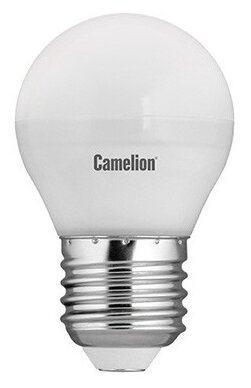 Лампа светодиодная Camelion, LED5-G45/845/E27 E27, G45, 5Вт, 4500К (фото modal 1)