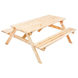 Комплект мебели ФОТОН Пикник (стол, 2 скамьи) (фото modal nav 1)