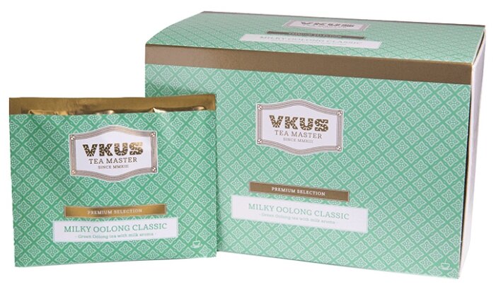 Чай улун VKUS Milky oolong classic в пакетиках (фото modal 2)