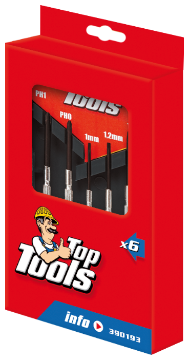 Набор отвёрток для точных работ Top Tools 39D193 (фото modal 2)