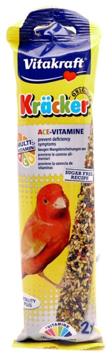 Лакомство для птиц Vitakraft Крекеры для канареек мультивитамин (21195) (фото modal 1)