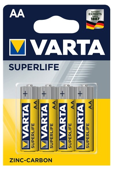 Батарейка VARTA SUPERLIFE AA (фото modal 1)