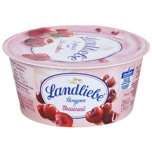 Йогурт Landliebe с вишней 3.3%, 150 г (фото modal nav 1)