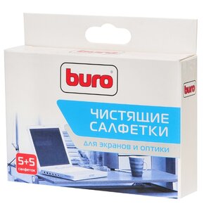 Набор Buro BU-W/D влажные салфетки+сухие салфетки 10 шт. (фото modal nav 1)