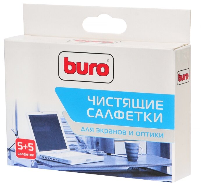 Набор Buro BU-W/D влажные салфетки+сухие салфетки 10 шт. (фото modal 1)